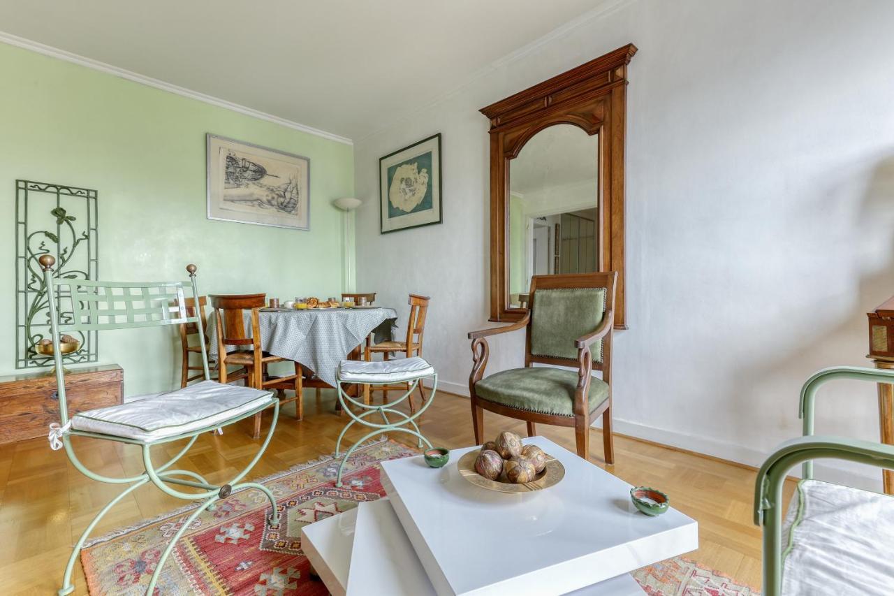 Large And Bright 2 Bdrs Flat With View - Paris 20 Apartman Kültér fotó